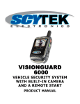 Scytek electronic VISIONGUARD 6000 Product manual