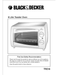 8 Litre Toaster Oven - Service