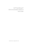 Dell OPENMANAGE 7.6 User`s guide