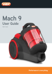 Vax Mach 9 User guide