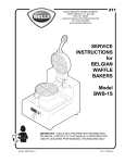 Wells BWB-1S Operating instructions