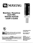 Maytag HE21250T User`s guide