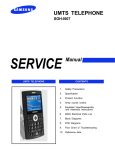 Samsung SGHI607 Service manual