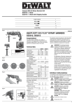 DeWalt D25012 Technical data