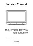 VINC VIZIO GV42LFHDTV10A_AUO Service manual