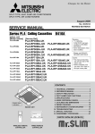Mitsubishi Electric PUHZ-RP100YHA3 Service manual