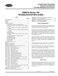 Carrier 59MN7A Troubleshooting guide