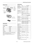 Epson R200 - Stylus Photo Color Inkjet Printer Specifications