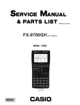 S/M FX-9700GH - Casio de Ledudu