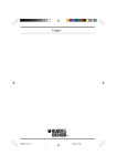 Black & Decker GR380/85 User manual