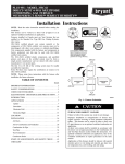 Bryant 355CAV Instruction manual