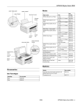 Epson Stylus Scan 2500 Specifications