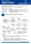 Brother MFC-7362N Setup guide