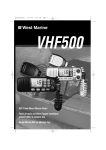 West Marine VHF500 Specifications