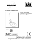Windsor LB2000I Operating instructions