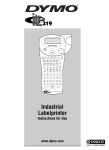 Dymo ILP 219 User manual