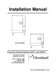 Cleveland 22CET3.1 Installation manual