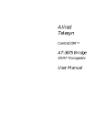 Allied Telesyn International Corp AT-WA7500 User manual