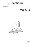 Electrolux EFC 9418 User manual