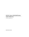 Digital Equipment Corporation Digital Server 3220 Series Technical data
