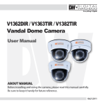 Digital Watchdog V1362DIR User manual