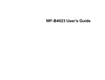 Epson WF-B4023 User`s guide