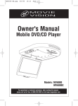 Magnadyne MV6000C Owner`s manual