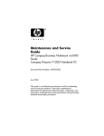 HP Compaq NX5000 Specifications