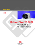Redlake MASD MegaPlus ES 4.0/E User`s manual