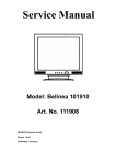 MAXDATA Belinea 2025 S1W Service manual