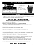 Installation - King Electric