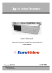 Euro Video EV-D1660 User manual