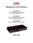 MiLAN MIL-SM801G User guide