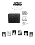 EarthQuake DB-10 Operator`s manual