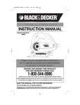 Black & Decker JS660 Instruction manual