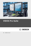 Bosch VIDOS Installation manual