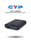 Cypress CDL-165ETHG Specifications