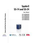 Dalsa Spyder3 S3-14-02k40-00-R User`s manual