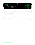 Razer Tartarus Specifications