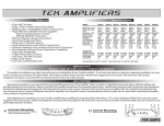 Crossfire TEK100.2 Specifications