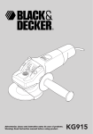 Black & Decker 478306-00 Instruction manual