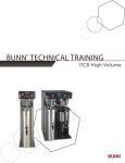 Bunn COMBO BREWER Service manual