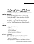 Cisco MC3810 Installation guide
