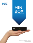 mini-box Open-UPS User`s manual