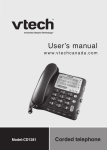 VTech CD1281 User`s manual