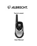 Albrecht Tec talk smart User manual