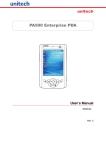 Unitech PA500II User`s manual