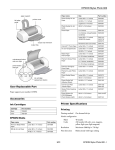 Epson Stylus Photo 820 Specifications