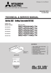 Mitsubishi SEZ-KD50VAQ Service manual