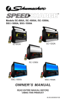 Schumacher Electric SC-1000A Owner`s manual